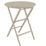 Стол Siesta складной 294 Helen Ø60 Beige