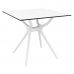 Стол Siesta Air Table 700 White в интернет магазине мебели "Меблі Даром"