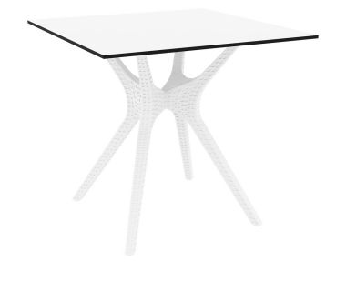 Стол Siesta с ротанговой ножкой (Ibiza Table 80) Арт. 863 White Стол Siesta с ротанговой ножкой (Ibiza Table 80) Арт. 863 White