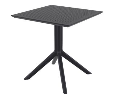 Стол Siesta 80*80, арт.106 Sky Black Стол Siesta 80*80, арт.106 Sky Black