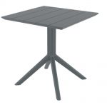 Стол Siesta 70*70 Paris 296 Dark Grey