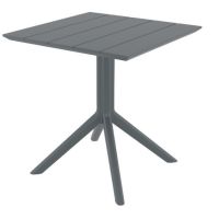 Стол Siesta 70*70 Paris 296 Dark Grey