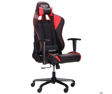 Крісло VR Racer Shepard чорний-червоний 515281