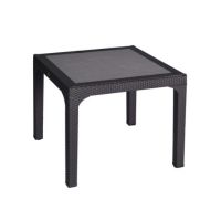 Стол HM-710 COMFORT RATTAN MASA 90*90 со стеклом