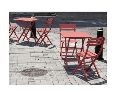 Комплект Стол Siesta складной 292Helen 60 и стулья складные Siesta 290 Helen Folding 2шт.