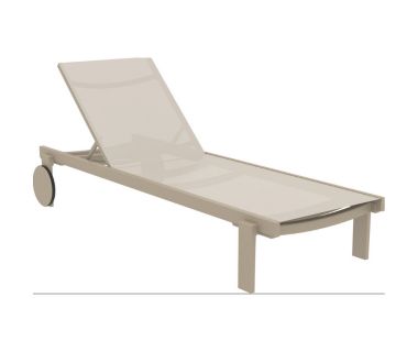 Шезлонг Casablanca от Турецкого производителя Siesta 707 Beige