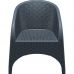 Кресло ротанга Siesta (Aruba armchair), арт. 804 Dark Grey в интернет магазине мебели "Меблі Даром"