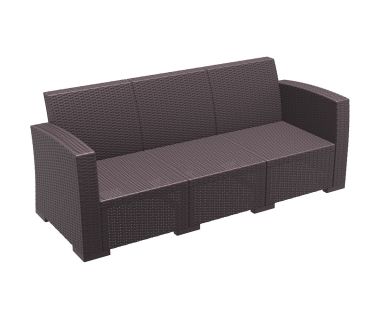 Диван, софа Siesta Ротанг (Monaco lounge sofa XL), арт. 833 Brown Диван, софа Siesta Ротанг (Monaco lounge sofa XL), арт. 833 Brown