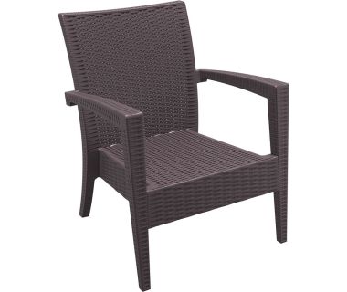 Крісло Siesta (Miami Lounge Armchair) Арт. 850 Brown