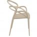 Крісло Siesta (Mila armchair), арт. 085 Mila Taupe в інтернет магазині меблів "Меблі Даром"