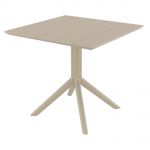 Стол Siesta 80*80 Paris 298 Taupe