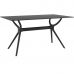 Стол Siesta (Air Table 140) черный. ст.705 в интернет магазине мебели "Меблі Даром"