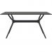 Стол Siesta (Air Table 140) черный. ст.705 в интернет магазине мебели "Меблі Даром"