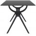 Стол Siesta (Air Table 140) черный. ст.705 в интернет магазине мебели "Меблі Даром"