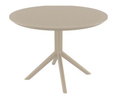 Стол Siesta 124 Sky Table Ø105 Beige