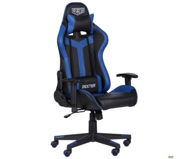 Кресло VR Racer Dexter Slag черный-синий 546479 Кресло VR Racer Dexter Slag черный-синий 546479