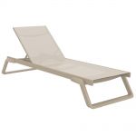 Шезлонг Tropic від Турецького виробника Siesta 708 Taupe-Taupe