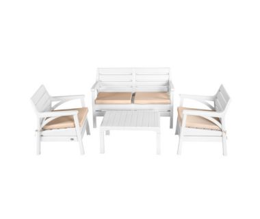 Садові меблі Maiami Set HK-800Садові меблі Maiami Set HK-800 White