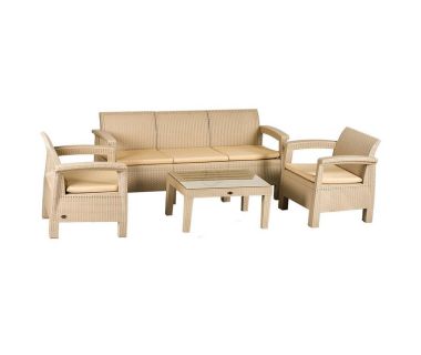 Комплект садових меблів Amazon HK-965-Capucino