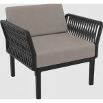 Кресло Siesta Portofino Lounge 152 Black