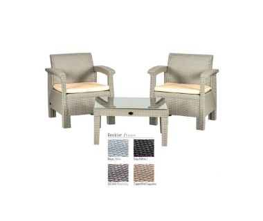 Комплект садових меблів California Balkony Set HK-950-Capucino
