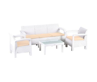 Комплект садових меблів Amazon HK-965-White