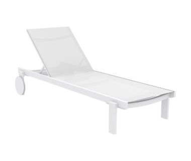 Шезлонг Casablanca от Турецкого производителя Siesta 707 White