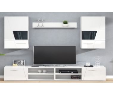 Стінка в вітальню Montana (Монтана) біла Сокме