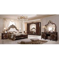 Спальня СЛОНІММЕБЛІ Афіна з 6-ти дверною шафою, горіх