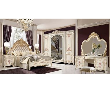 Спальня СЛОНІММЕБЛІ Афіна з 5-ти дверною шафою, білий