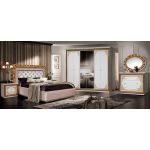 Спальня Слониммебель Ванесса с 6-ти дверным шкафом, слоновая кость