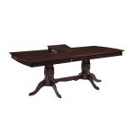 Розкладний стіл Женева Sofiya 180 (+46)*106 см з дерева горіх матовий