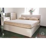 Кровать Тиффани Sofiya 180*200 см, беж глянец, с подъемным механизмом