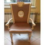 Крісло Братіслава Sofiya з дерева матове біле