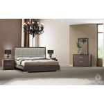 Комплект спальні Modena (Модена) Sofiya сірий каштан з текстурою дерева, глянець