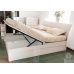 Кровать Тиффани Sofiya 160*200 см беж глянец, с подъемным механизмом