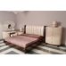 Спальний гарнітур Palermo Sofiya 180*200 см горіх беж з текстурою дерева, глянець
