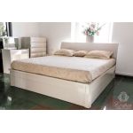 Кровать Тиффани Sofiya 160*200 см беж глянец, с подъемным механизмом