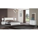 Стильна спальня Florida (Флорида) Sofiya з підсвічуванням LED, білий глянець