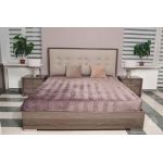 Кровать Modena Sofiya 180*200 см серый каштан с текстурой дерева, глянец