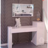 Туалетний столик з дзеркалом Шоколад Sofiya з МДФ