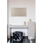 Пуф Шоколад Sofiya з м'яким сидінням бежевий глянець