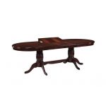 Розкладний стіл Братіслава Sofiya 180 (+35 +35)*106 см дерев'яний матовий горіх