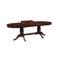 Розкладний стіл Братіслава Sofiya 180 (+35 +35)*106 см дерев'яний матовий горіх