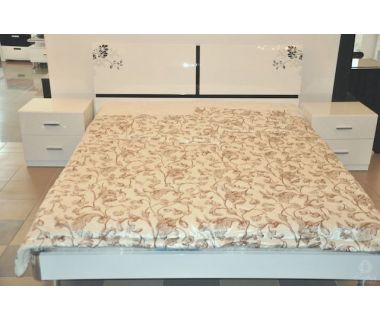 Кровать Флавер Sofiya 180*200 см с орнаментом и подъемным механизмом