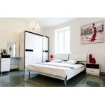 Двуспальная кровать Флавер Sofiya 160*200 см с орнаментом.