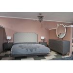 Стильная двуспальная кровать Toledo Sofiya 180*200 см из окрашенного МДФ