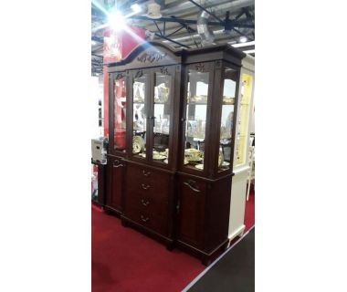 Витрина 4Д Барселона Sofiya из дерева в гостиную