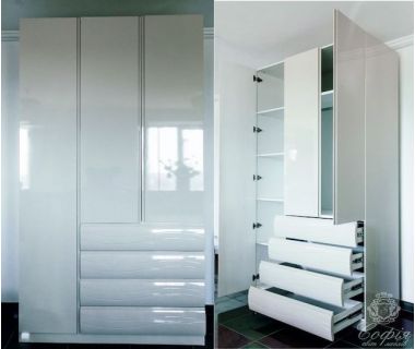 Шкаф 3Д Тиффани Sofiya из МДФ в стиле модерн