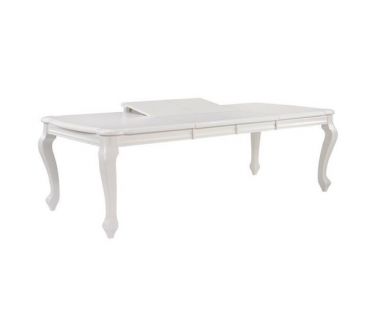 Розкладний стіл Сельвія Sofiya 160 (+45, +45)*106 см дерев'яний білий матовий Розкладний стіл Сельвія Sofiya 160 (+45, +45)*106 см дерев'яний білий матовий